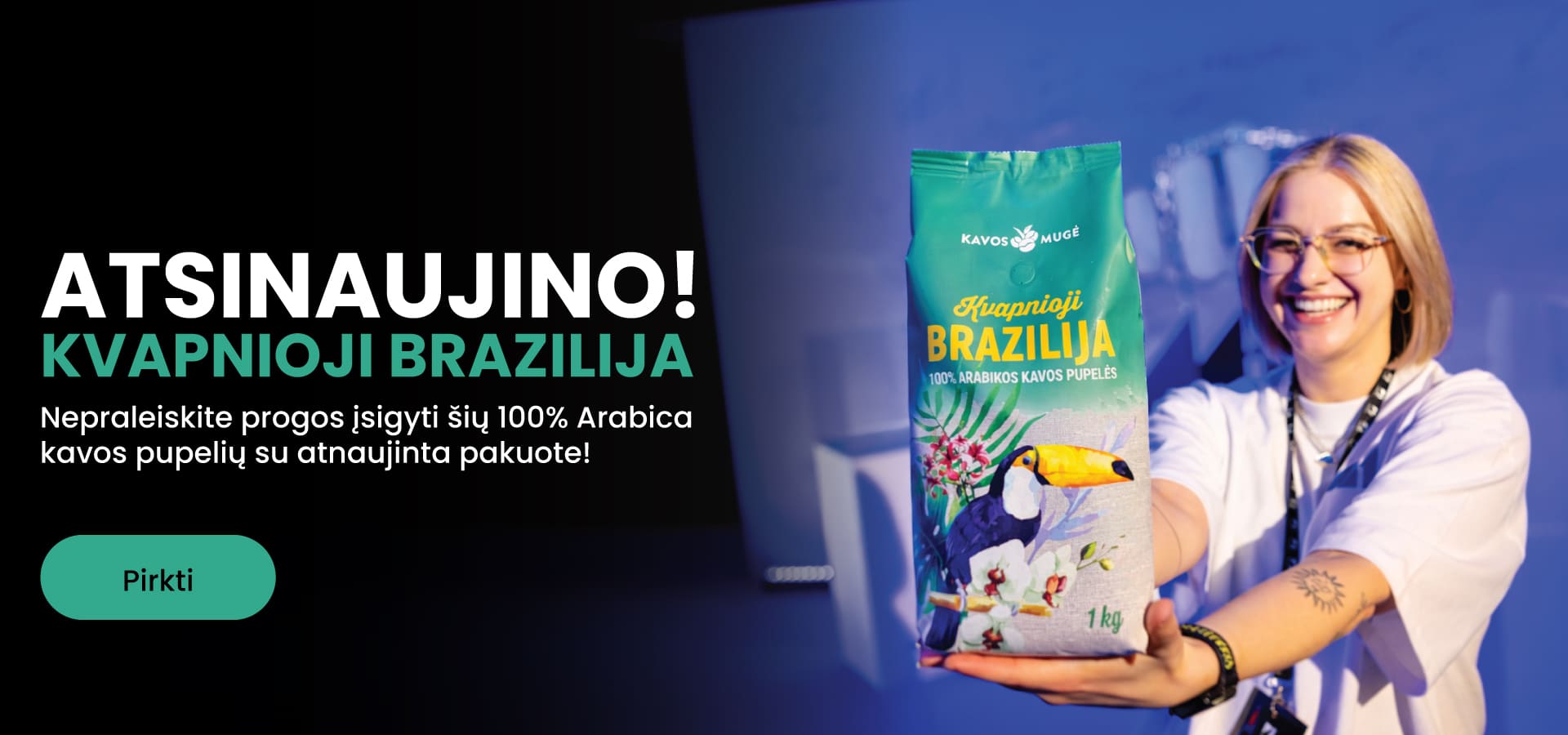 Kvapnioji Brazilija 1 kg