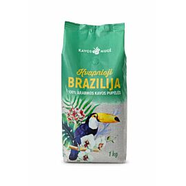 Kavos pupelės KM Kvapnioji Brazilija 1 kg