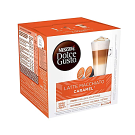 Kavos kapsulės NESCAFÉ Dolce Gusto „Caramel Latte Macchiato”