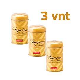 Malta kava Rombouts Supremo Art (skard.) 250g. x 3 vnt,