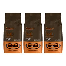 Rinkinys kavos pupelės Bristot Buongusto Espresso 3 kg