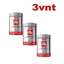 Kavos pupelės Illy ESPRESSO (skard.) 3x250 g