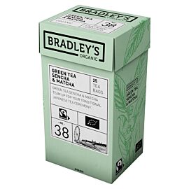 Bradley's žalioji arbata senčia ir mačia, 25 pak.