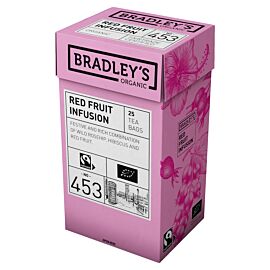 Bradley's Red Fruit Infusion, 25 pak.