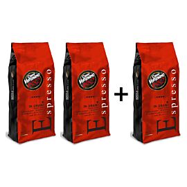 Kavos pupelės Vergnano Espresso Bar 2 kg + 1 kg