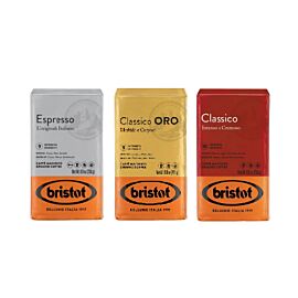 Bristot maltos kavos rinkinys 3x250g