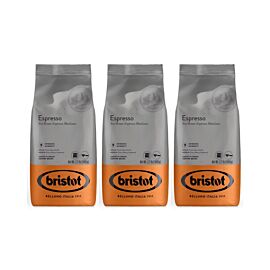 Kavos pupelės Bristot Espresso 1 kg / 3 vnt.