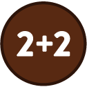 2+2