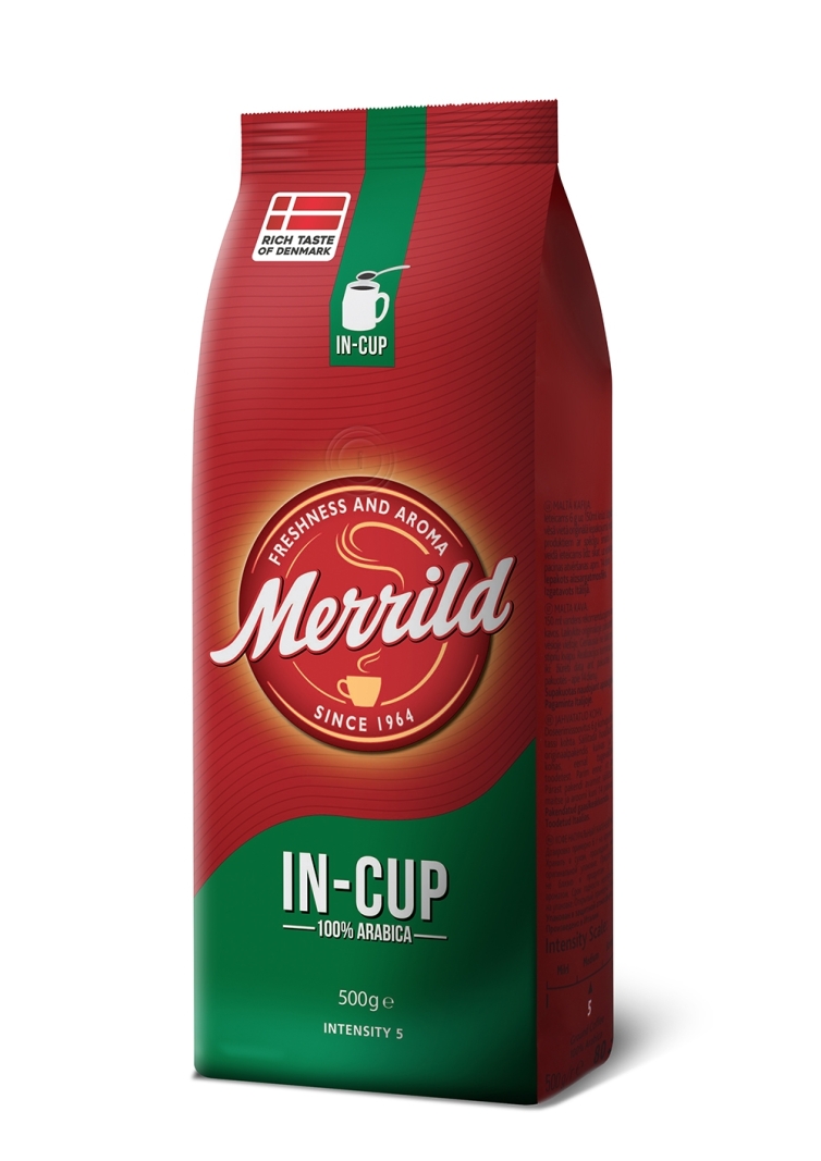Malta kava Merrild In Cup 500g.