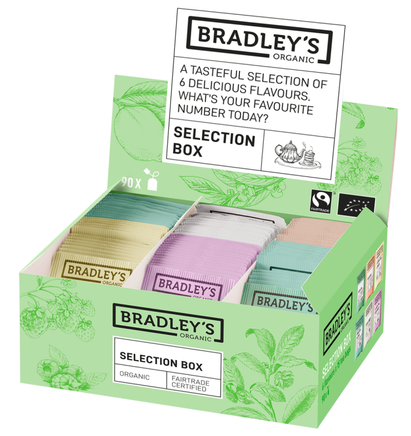 Bradley's arbatų rinkinys, 90 pak.