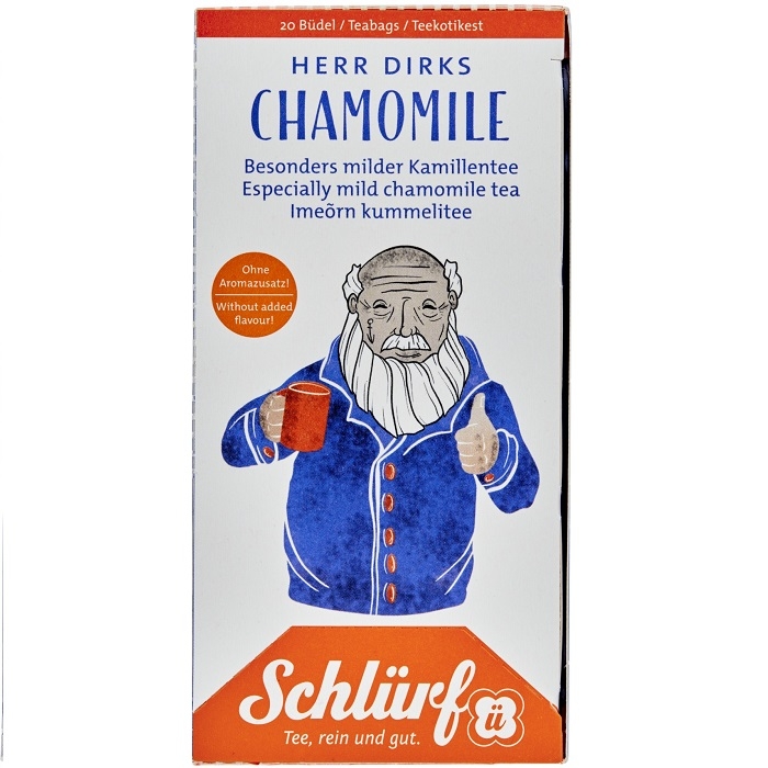 Ramunėlių arbata Büdel “Mr Dirks Chamomile”, 20 vnt