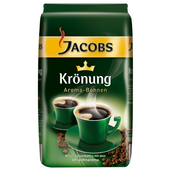 Kavos pupelės Jacobs Kronung 500g.