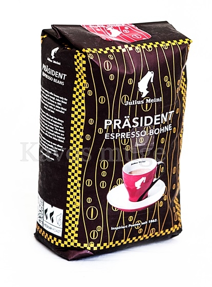 Kavos pupelės Julius Meinl PRESIDENT GRANDE ESPRESSO 500g.