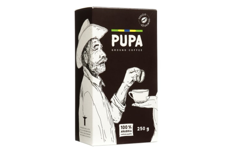 Kava PUPA 250 g malta